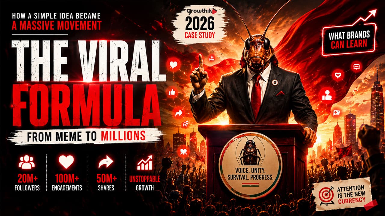 Cockroach Janta Party viral marketing case study 2026